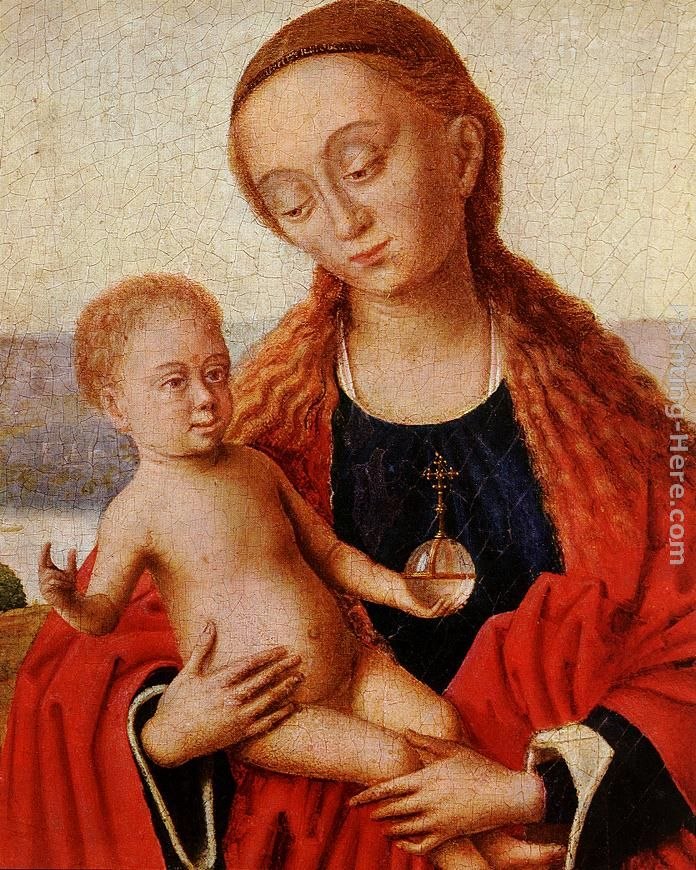 Petrus Christus Madonna (detail)
